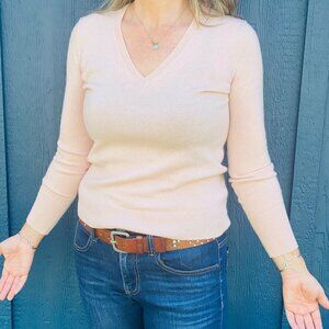 Everlane Cashmere Sweater, Delicate Pink, Size XS